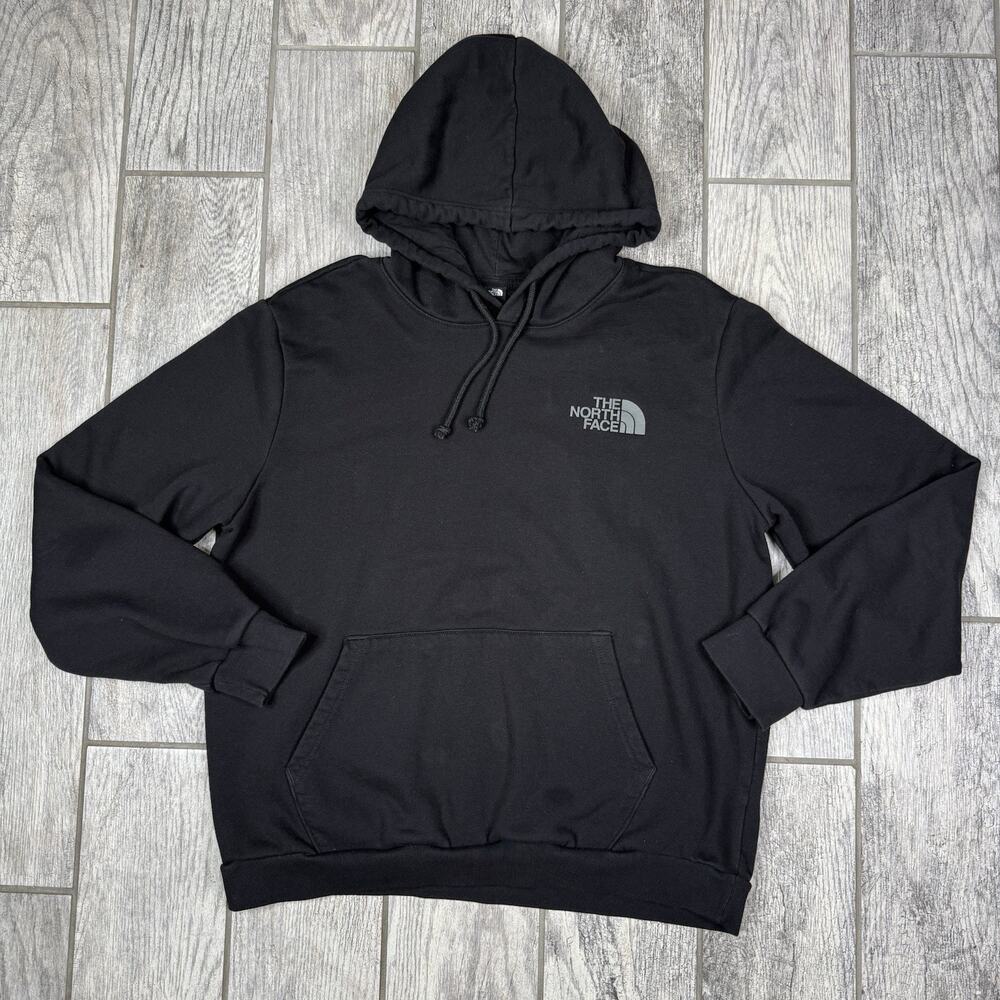 The North Face Evolution Half Dome Hoodie Men's Large Black Graphic Pullover